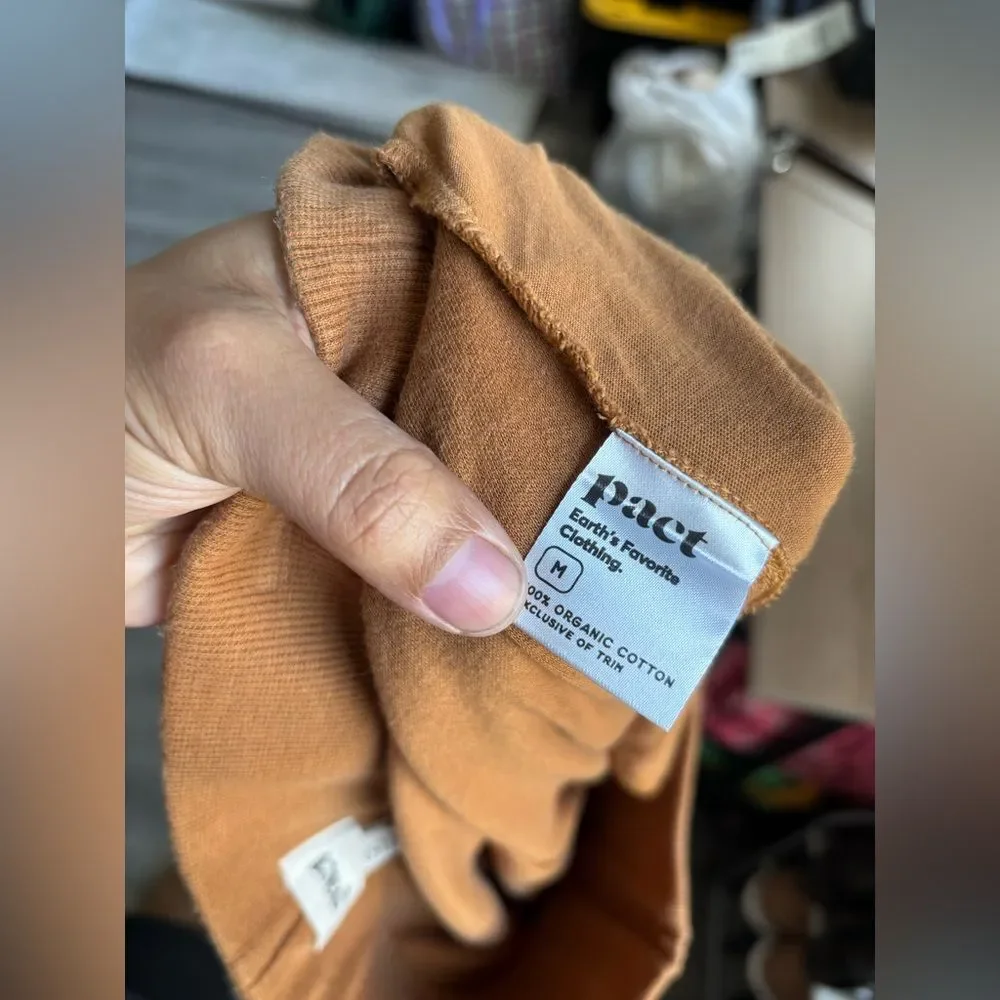 Pact 100% Organic Cotton Wide Leg Pants - Picture 5 of 5